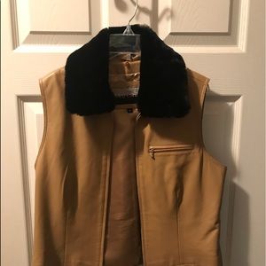 Very soft leather vest